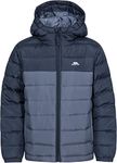 Trespass Boy's Chaqueta Guateada Jacket, Negro, 7-8 Years Black