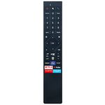 Allimity ERF6D62V Replacement Infrared Remote Control fit for Vu 4K Ultra HD Android QLED TV 85QPX (2020 Model) Without Voice Function w/Shortcut App Disney+hotstar Netflix YouTube Primevideo