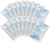 Silica Gel Packs,100 Pcs 2 Gram Desiccant Packets for Moisture Control, Food Grade Silica Gel Packets Moisture Absorbers for Storage