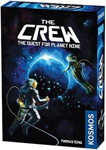 The Crew: The Quest for Planet Nine - A Card Game by Kosmos 3-5 Players - Card Games for Family 20 Minutes of Gameplay - Games for Family Game Night - for Kids and Adults Ages 10+ - English Version
