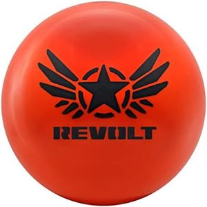 Motiv rivolta Le 15 libbre, Palla da Bowling Unisex, Arancione, 15Lbs