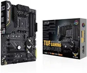 ASUS TUF Gaming B450-PLUS II AMD AM4 Ryzen 5000 ATX Motherboard With DDR4 4400(O.C.), HDMI 2.0b, USB 3.2 Gen 2 Type-C, BIOS Flashback, AI Noise Cancelling Mic