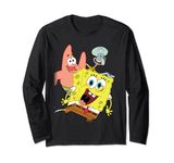 SpongeBob SquarePants Patrick,Squidward,Spongebob Long Sleeve T-Shirt