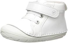 Stride Rite Soft Motion Baby and Toddler Boys Frankie Athletic Sneaker, White, 3 Infant