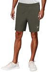 Reebok Men's Army Green Shorts | Training | Everyday Poly Woven Shorts | Regular FIT | 100% Polyester with Speedwick tech