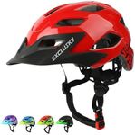 EXCLUSKY Kids Helmet, Kids Bike Helmet Lightweight Adjustable Child Helmet for Boys Girls 50-57cm(Ages 5-13) (AKONR)