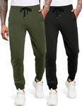 COOFANDY Mens Jogger Sweatpants Workout Athletic Sweatpants Casual Pants with Zipper Pockets