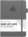 Clever Fox End of Life Planner – Final Arrangements Organizer for Beneficiary, Will Preparation, Last Wishes & Funeral Planning, A5 (Gray)