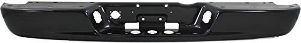 Evan Fischer Step Bumper Compatible with 2002-2008 Dodge Ram 1500, 2003-2009 Dodge Ram 2500 & 2003-2009 Dodge Ram 3500 Powdercoated Black Steel