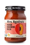 Mrs. Renfro's Mango Habanero Salsa, Salsa for Dips, Appetizers and Entrees, Gluten Free, No Added Sugar, Non-GMO, 473ml