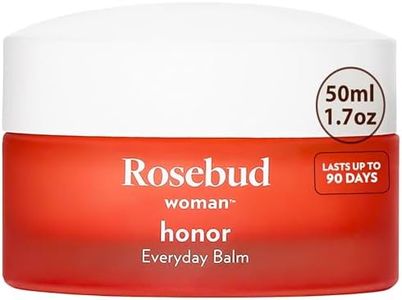 Rosebud Woman Honor Everyday Balm Vaginal Moisturizer - Natural, Organic, Drug-Free, Hormone-Free - Relieves Menopause-Related Dryness, Itching & Irritation - OB/GYN Approved (90-day supply)