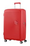 American Tourister Soundbox - Spinner L Expandable Case, 77 cm, 110 L, Coral Red