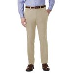 Kenneth Cole REACTION Men's Urban Heather Slim-Fit Flat-Front Dress Pant, Oatmeal, 36W x 32L Beige