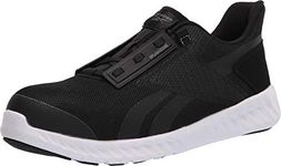 Reebok Mens Sublite Legend Work Safety Toe Athletic Work Shoe Men's RB4023 Black and White Sublite Legend Work Athletic