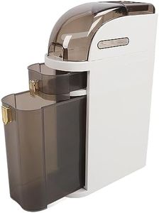 Home Slim Bathroom Storage Cabinet, Toilet Paper Holder Stand with Clear Drawers, Vertical Storage Unit Space Saving Easy Installation for Bathroom Kitchen Refrigerator Storage (B)