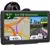 GPS Navigation for Car, 2022 Map 7 inch Touch Screen Car GPS, Voice Turn Direction Guidance, Support Speed and Red Light Warning, Pre-Installed North America Lifetime map Free Update