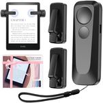 RF Kindle Remote Page Turner,Page Turner for Kindle Paperwhite Oasis,iPhone, iPad,Android Ebook Page Turn,Camera Video Record Remote(Page Forward & Backward) (Blue)