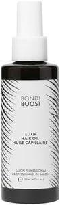 BondiBoost Elixir Hair Oil 4.23 fl oz - Pre-Shampoo Hair Oil Treatment for Dry Hair - Calm Frizz + Smooth Split-Ends + Tame Flyaways - Lightweight Formula - Vegan/Cruelty-Free - Australian Made