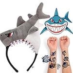 DEODARI Shark Headband Shark Costum