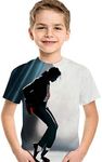 Lgandpg Kids Boys Girls Cool 3D T-S