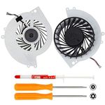 S-Union Internal Cooling Fan,Suitable for Sony Playstation 4 PS4 CUH-12XX CUH-1200 CUH-1200AB01 CUH-1200AB02 CUH-1215A CUH-1215B Series