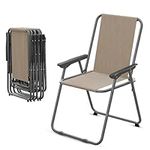 Amopatio Folding Patio Chairs Set o
