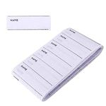 Giantree 100Pcs Clothing Labels, Name Tags Iron on Fabric Labels Washable Name Tapes Clothing Name Labels for Sewing Clothes School Uniform Bags Towels Hats Gloves Scarves