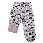 Jan & Jul Boys' Water-Proof Pants, Breathable Snow or Rain-Gear Kids (Fleece-Lined: Bear, 5T)