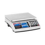 Steinberg Systems SBS-ZW-3001H Counting Scales Digital Electronic Scale Industrial Scales White (30 kg / 1 g, Platform: 26 x 21 cm, LCD, incl. Battery Power Cable)