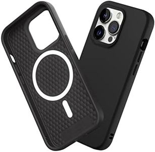 RhinoShield SolidSuit Case Compatible with Magsafe for [iPhone 14 Pro] | Shock Absorbent Slim Design Protective Cover with Premium Matte Finish 3.5M / 11ft Drop Protection - Classic Black