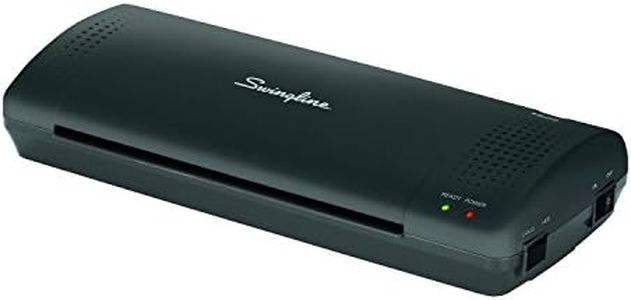 Swingline Thermal Inspire Plus Laminator, 9 Inch Max Width, Quick Warm-Up, Includes 5 Laminating Pouches, Black (6447470185)
