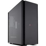 CORSAIR OBSIDIAN 1000D Super-Tower Case, Smoked Tempered Glass, Aluminum Trim - Integrated COMMANDER PRO fan and lighting controller - CC-9011148-WW