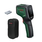 Bosch AdvancedTemp Infrared Thermometer (-30°C to +500°C, with Integrated Mold and Thermal Bridge Detection and LED Display for Easy Interpretation, housing Made of Recycled Materials)