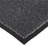 Notrax 130 Sabre Decalon Entrance Mat, for Entranceways and Light to Medium Traffic Areas, 3' Width x 5' Length x 5/16" Thickness, Charcoal