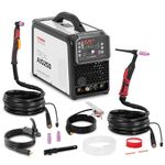 Stamos TRON AIO250 Multiprocess Welder - TIG AC DC - MMA - 250 A - Cut 50 A - Duty Cycle 60% - Pulse Multi Process Welder Multiprocess Welder Welding Machine 3 in 1 MIG TIG Welder