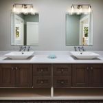 Chende 2PCS Bathroom Wall Mirror with Beveled Edge, 24" x 30" Frameless Rectangular Mirror for Bedroom Vanity, Entryways, Washrooms, Living Rooms, Horizontal or Vertical Hanging