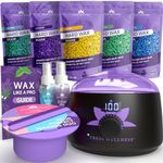 Tress Wellness Waxing Kit + Silicone Bowl