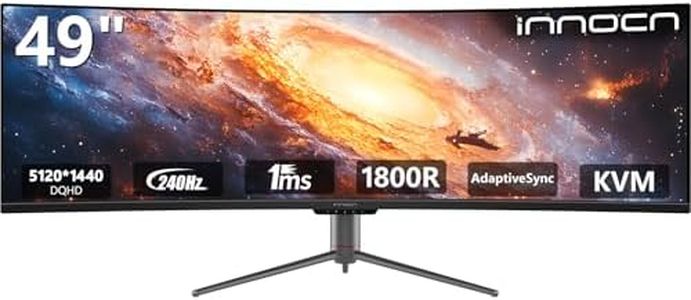 INNOCN 49" Curved Monitor Ultrawide Gaming QHD 240Hz