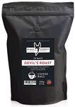 Devil's Roast | Extra-Strong Highly Caffeinated Bold Coffee | 50 Coffee Bags | Premium Robusta by Black Donkey Coffee Roasters