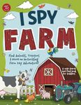 I Spy Farm: Find Animals, Tractors & More on an Exciting Farm Day Adventure! A Cute Search and Find Book for Toddlers (I Spy Books for Toddlers)