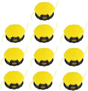 HeavenBird Speed Feed Trimmer Head for Echo 400 SRM-230 SRM225 SRM-210 SRM2100 Echo Weed Eater Head PAS210 PAS211 Shindaiwa T195S T220 Straight Shaft Trimmer String Trimmer Head Replacement (10 Pack)