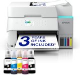 Epson EcoTank ET-3956 Ink Tank Printer | Home Office Use | Wireless | A4 | Duplex Print, Copy, Scan | 6.1cm LCD Screen | 30-Page ADF | Includes up to 3 Years of Ink