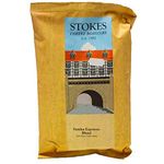 Stokes Espresso Coffee Beans full bodied blend roasted longer for full flavour.120 years’ experience in sourcing, roasting, blending and supplying the freshest coffees. Made in Lincoln.