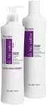 Fanola No Yellow Shampoo & Mask 11.8 oz / 2pk - Purple Anti-Brass Toner for Blonde, Silver, Gray & Highlighted Hair - Color Depositing Mask to Remove Brassiness from Bleached Locks