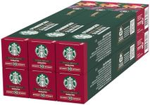 STARBUCKS Single-Origin Sumatra by Nespresso, Dark Roast, Coffee Capsules 6 x 10 (60 Capsules)
