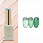 VINIMAY Professional Water Jelly Color UV Gel Nail Polish 15ml | Soak-Off UV/LED Cure Jelly Color Nail Art French Manicure at Home (GLA24_15ml)