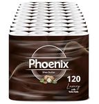 Phoenix Soft Shea Butter Fragranced Luxury Toilet Rolls Bulk Buy - Quilted White 3 Ply Toilet Paper (120 Pack)