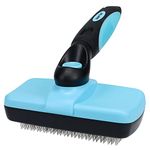 Maxpower Planet - Cat Brush Self Cleaning Slicker Brush - Deshedding Brush for Dogs and Cats - Gently Removes Loose Undercoat, Mats and Tangled Hair - Safe Pet Grooming Comb Dog Brush