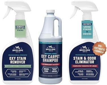 Rocco & Roxie Supply Co. Ultimate Pet Stain & Odor Eliminator for Home Bundle - Oxy Carpet Cleaner Solution - Urine Enzyme Spray - Laundry Stain Remover