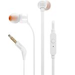 JBL T110 PureBass Headphones - White